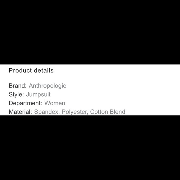 ✨NWT ANTHROPOLOGIE MAEVE PONTE WIDE-LEG JUMPSUIT. SO COOL LOOKING. Large✨ - Picture 4 of 5